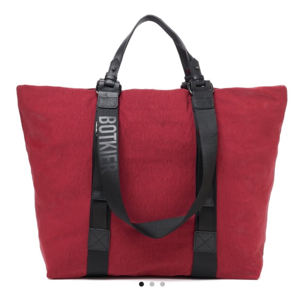 Botkier  NY cali nylon Red and Black Zip Tote